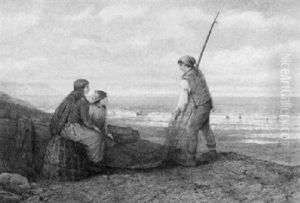 Fischerkinder An Der Kuste Fischerkinder An Der Kuste