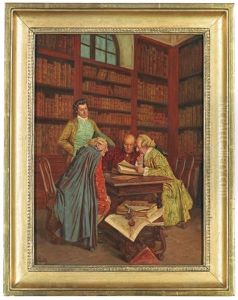 The Library by Wilhelm Loewith