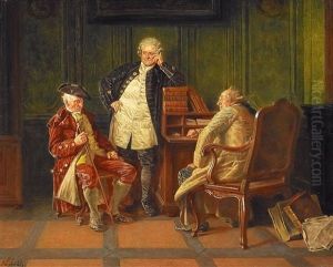 Die Unterredung by Wilhelm Loewith