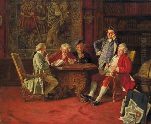 Die Unterhaltung by Wilhelm Loewith