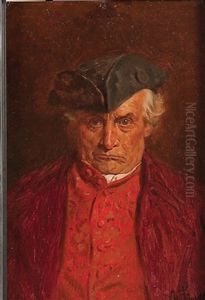Portrait Of A Man In Hat