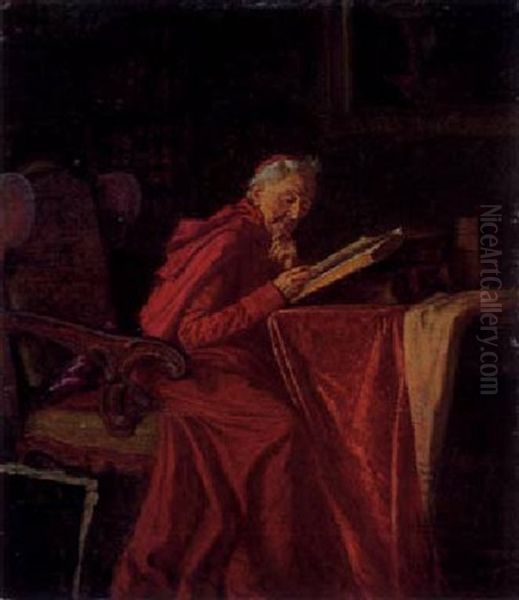 Kardinal In Der Bibliothek - view 1