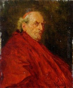 Portrat Eines Kardinals by Wilhelm Loewith