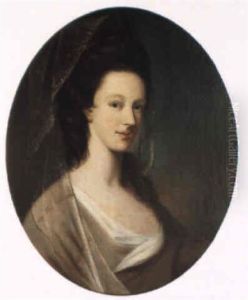 Portrait Of Elizabeth Blacker Of Carrickblacker by Strickland Lowry