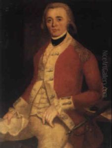 Portrait Of Lt. H. Neptune Blood by Strickland Lowry