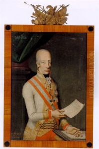 Portraet Af Den Ostrigske Kejser Franz I
