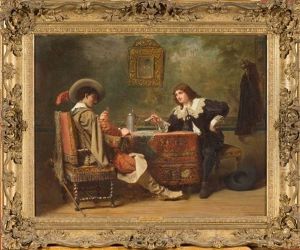 La Partie De Cartes Entre Gentilhommes