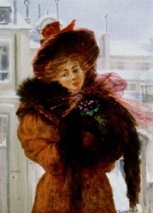 Dressed For A Rendez-vous by Charles Antoine Joseph Loyeux