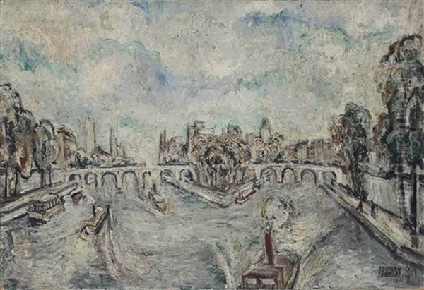 Ile De La Cite With The Pont Neuf, Paris - view 1