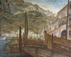 Marina Grande, Capri by Adriaan Lubbers