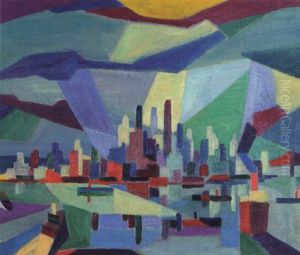 South Ferry (forestudy Rapsody In Blue) by Adriaan Lubbers