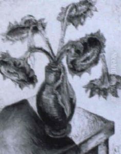 Verwelkte Zonnebloemen