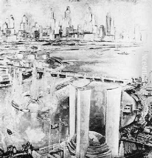Harbour View Chicago With Fountain - view 1