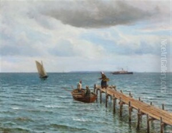 View From Snekkersten Towards The Island Of Hven - view 1