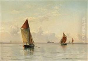 Numerous Ships At Sea Numerous Ships At Sea