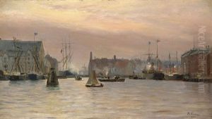 Hafeneinfahrt Von Kopenhagen