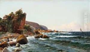 Coastal Scape From Bornholm, Denmark by Holger Luebbers