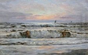 Breakers At Dawn by Holger Luebbers