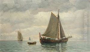 Seascape With Sailing Ships Seascape With Sailing Ships