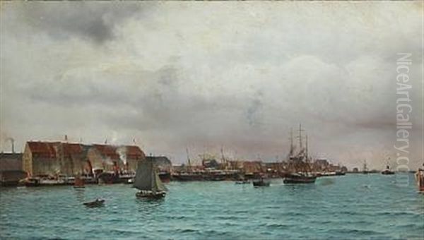 At Copenhagen Harbour - view 1