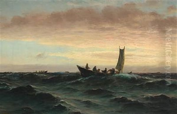 The Fishing Boats Set Out - view 1