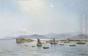 Harbour Scene Harbour Scene