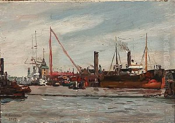 A View From Copenhagen Harbour - view 1