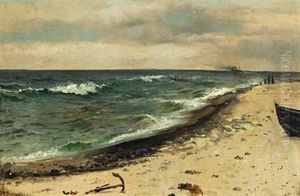 Coastal Scene From Agger In Jutland Coastal Scene From Agger In Jutland