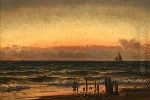 Coastal Scene At Sunset Coastal Scene At Sunset
