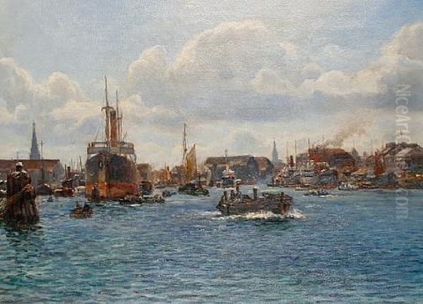 View Of Copenhagen Harbour - view 1