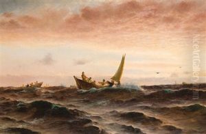 Abendliche Ausfahrt Der Fischer by Holger Luebbers