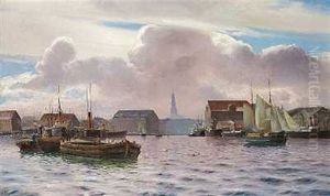 Parti Fra Kobenhavns Havn by Holger Luebbers