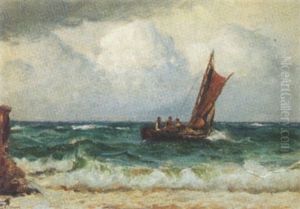 Kystparti Med Sejlbad by Holger Luebbers