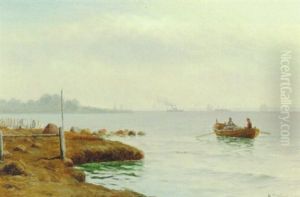 Parti Fra Den Nordsjaellandske Kyst by Holger Luebbers