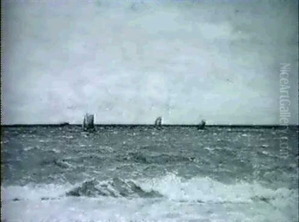 Marine Med Skibe Pa Havet - view 1