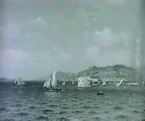 The Straits At Messina by Holger Luebbers