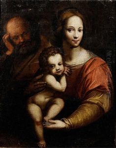 The Holy Family by Benvenuto Benvenuti