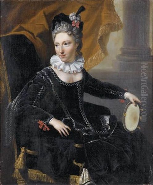 Portrait D'homme (+ Portrait De Femme; Pair) - view 1