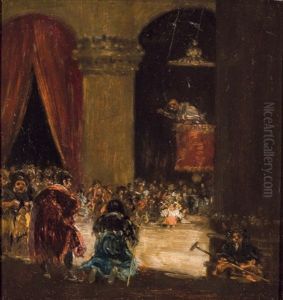 El Sermon by Eugenio Lucas Velazquez