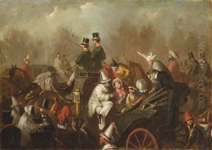 Carnaval by Eugenio Lucas Velazquez