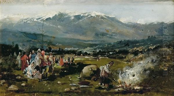 Paisaje Con Personajes - view 1