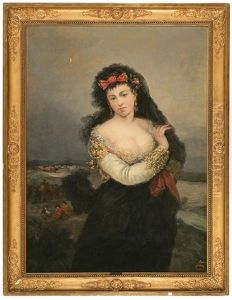Maja by Eugenio Lucas Velazquez