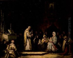Dos Escenas Religiosas by Eugenio Lucas Velazquez