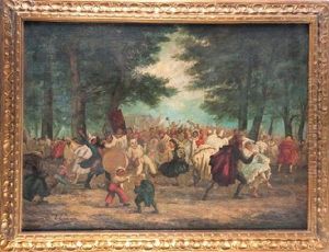 El Carnaval by Eugenio Lucas Velazquez