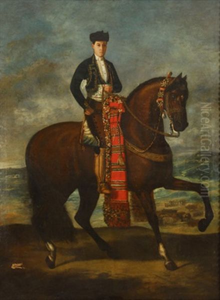 Retrato Ecuestre De Pepe Hillo - view 1
