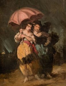 Majas by Eugenio Lucas Velazquez