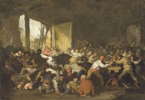 El Toro Perdido by Eugenio Lucas Velazquez