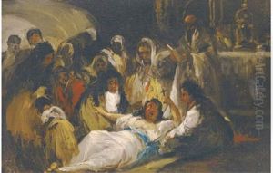 An Inquisition by Eugenio Lucas Velazquez