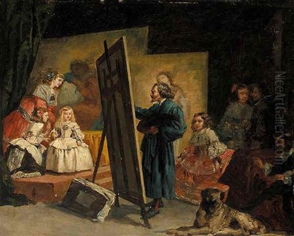Velazquez Pintando A Las Meninas - view 1