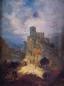 Paisaje Con Castillo
